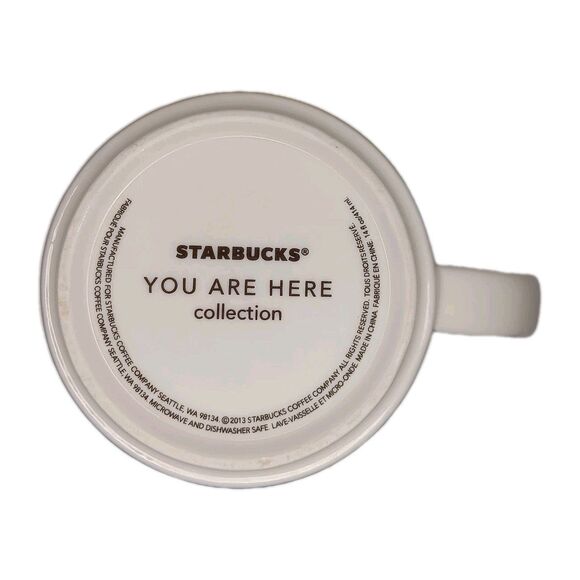 Starbucks California Are Here Collection YAH 2013 Coffee Mug Retired 14 oz - Picture 6 of 8